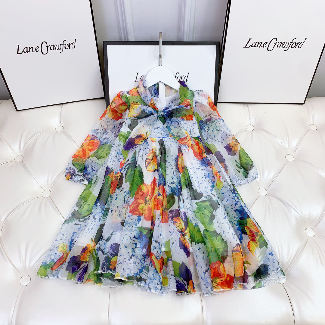 Summer Kids Girls Long Sleeve Dresses Baby Girl Chiffon Flower Print Dress Fashion Children Party Tutu, Customize
Summer Kids Girls Long Sleeve Dresses Baby Girl Chiffon Flower Print Dress Fashion Children Party Tutu, Customize