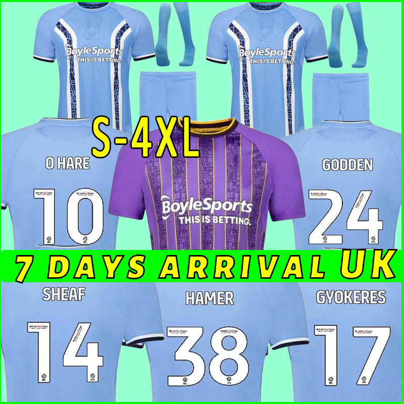 22 23 Coventry city soccer jersey maillot de foot 2022 2023 O'Hare Gyokeres Godden Hamer football shirts home away third 3rd kids kit
22 23 Coventry city soccer jersey maillot de foot 2022 2023 O'Hare Gyokeres Godden Hamer football shirts home away third 3rd kids kit