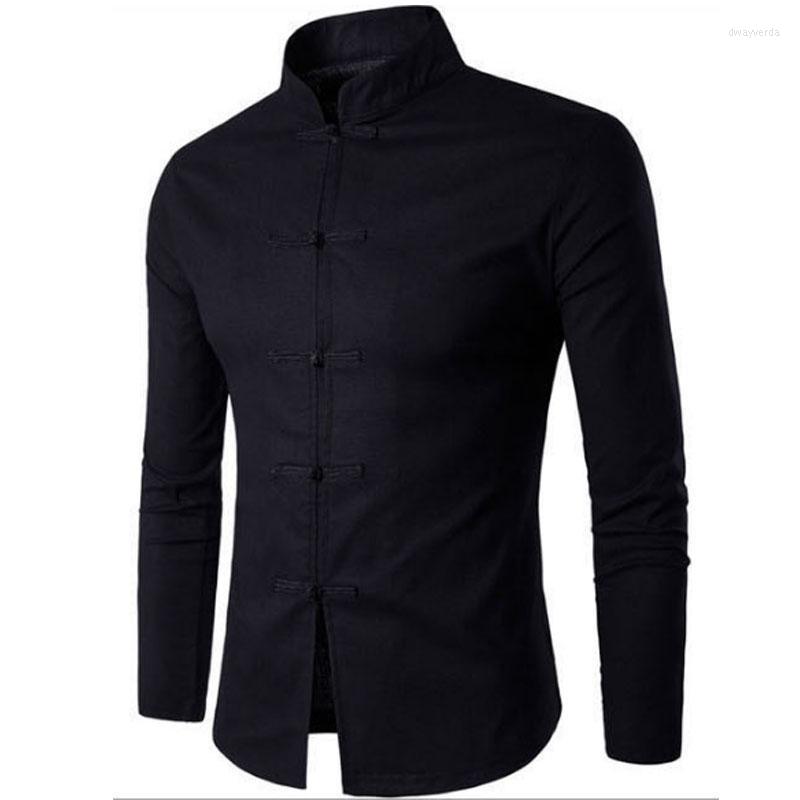 Men's Dress Shirts 2022 Fashion Spring Autumn Solid Causal Men Linen Cotton Chinese Wind Tang Suit Collar Material Camisa Hombre Dway22, Black
Men's Dress Shirts 2022 Fashion Spring Autumn Solid Causal Men Linen Cotton Chinese Wind Tang Suit Collar Material Camisa Hombre Dway22, Black