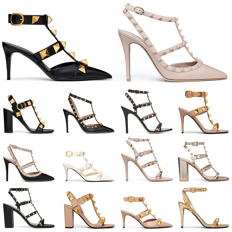 With Box Rockstud Roman Stud Heel Dress Shoes Women Designer High Ankle Strap Nude Sliver With Rivets Stiletto Woman Luxury Wedding Lady Loafers Eur 35-42, 35-42 (20)
With Box Rockstud Roman Stud Heel Dress Shoes Women Designer High Ankle Strap Nude Sliver With Rivets Stiletto Woman Luxury Wedding Lady Loafers Eur 35-42, 35-42 (20)