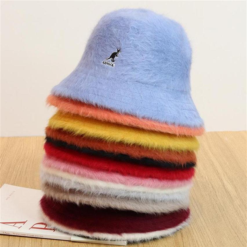 Berets KANGOL Fur Fisherman Hat Winter Latest Kangaroo Embroidery Brand Dome Candy Colors Designer Luxury Panama Lady Cap234K220K, Yellow
Berets KANGOL Fur Fisherman Hat Winter Latest Kangaroo Embroidery Brand Dome Candy Colors Designer Luxury Panama Lady Cap234K220K, Yellow