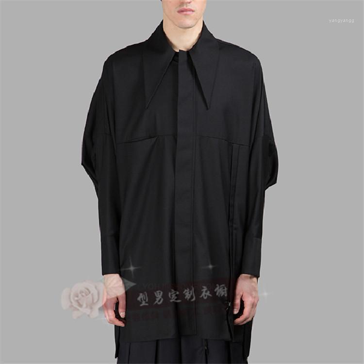 5XL!!!Spring And Summer Casual Loose Shirt Peaked Collar Long-sleeve Male Solid Color Outerwear Cardigan Men' Shirts, Black
5XL!!!Spring And Summer Casual Loose Shirt Peaked Collar Long-sleeve Male Solid Color Outerwear Cardigan Men' Shirts, Black