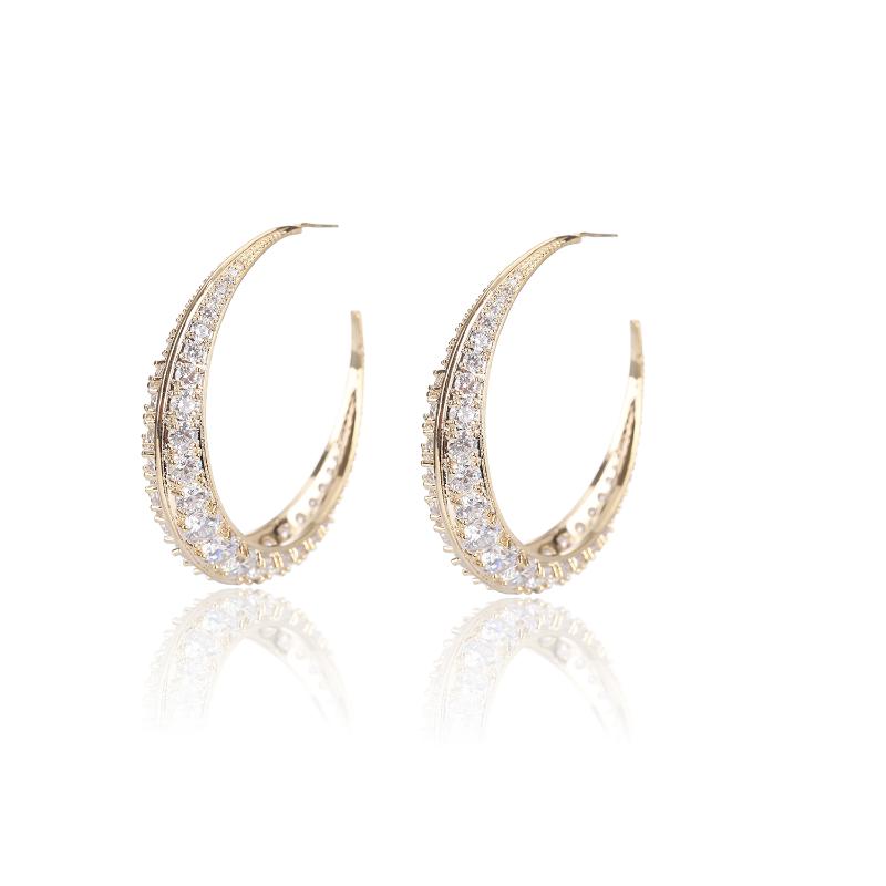 Hoop & Huggie Beauty Cubic Zircon Earrings For Wedding Bride CZ Earring Women Jewelry Accessories CE11657Hoop
Hoop & Huggie Beauty Cubic Zircon Earrings For Wedding Bride CZ Earring Women Jewelry Accessories CE11657Hoop
