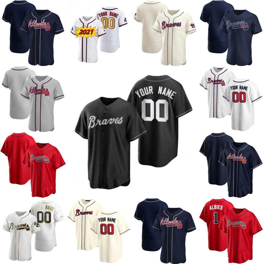 2022 Baseball Jerseys Custom Jersey Atlanta''Braves''Mens women Youth 5 Freddie Freeman 13 Ronald Acuna Jr. 1 Ozzie Albies 7 Dansby Swanson Baseball Jerseys, Color
2022 Baseball Jerseys Custom Jersey Atlanta''Braves''Mens women Youth 5 Freddie Freeman 13 Ronald Acuna Jr. 1 Ozzie Albies 7 Dansby Swanson Baseball Jerseys, Color