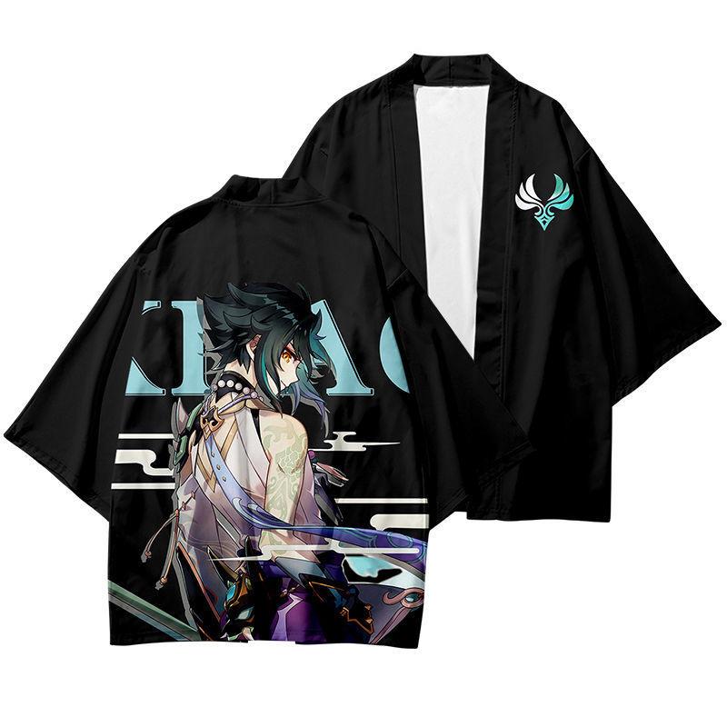 Ethnic Clothing Game Genshin Impact Xiao Japanese Kimono Haori Yukata Cosplay Women/Men Fashion Summer Short Sleeve Shirts StreetwearEthnic
Ethnic Clothing Game Genshin Impact Xiao Japanese Kimono Haori Yukata Cosplay Women/Men Fashion Summer Short Sleeve Shirts StreetwearEthnic