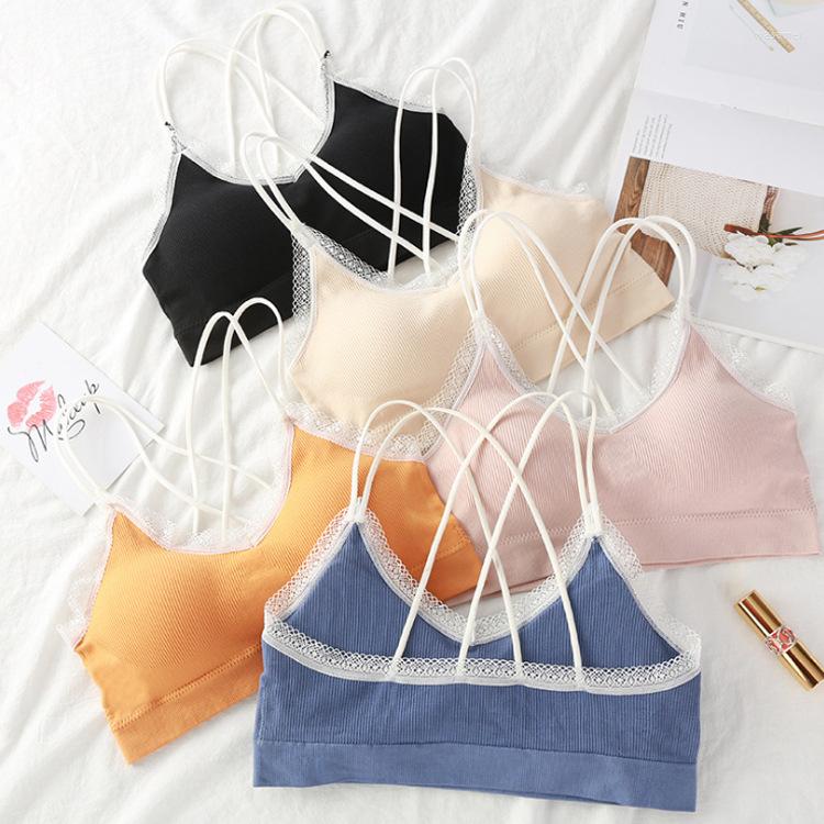 Bustiers & Corsets Sexy Lace Bralette Tube Tops Bandeau Summer Women Bra Tanks Crop Girl Underwear Solid Color CamisoleBustiers
Bustiers & Corsets Sexy Lace Bralette Tube Tops Bandeau Summer Women Bra Tanks Crop Girl Underwear Solid Color CamisoleBustiers