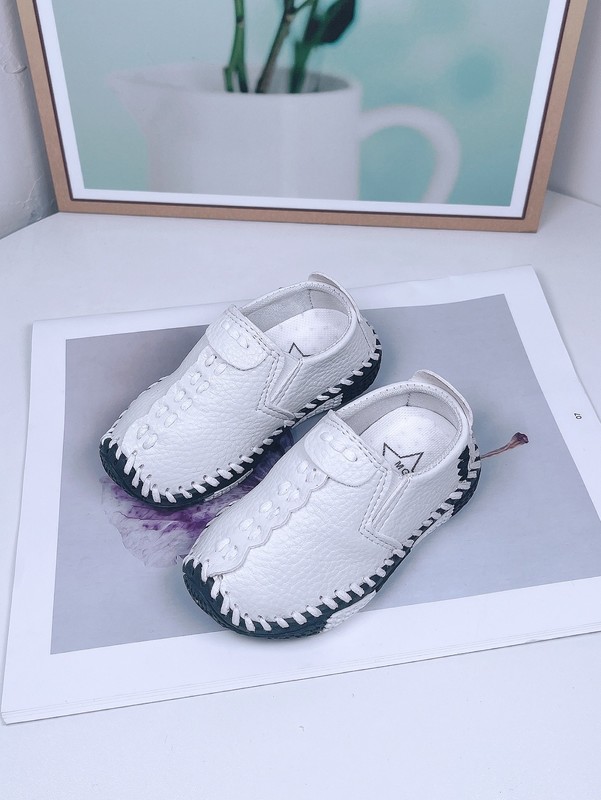 Boys Stitch Detail Flats SHE