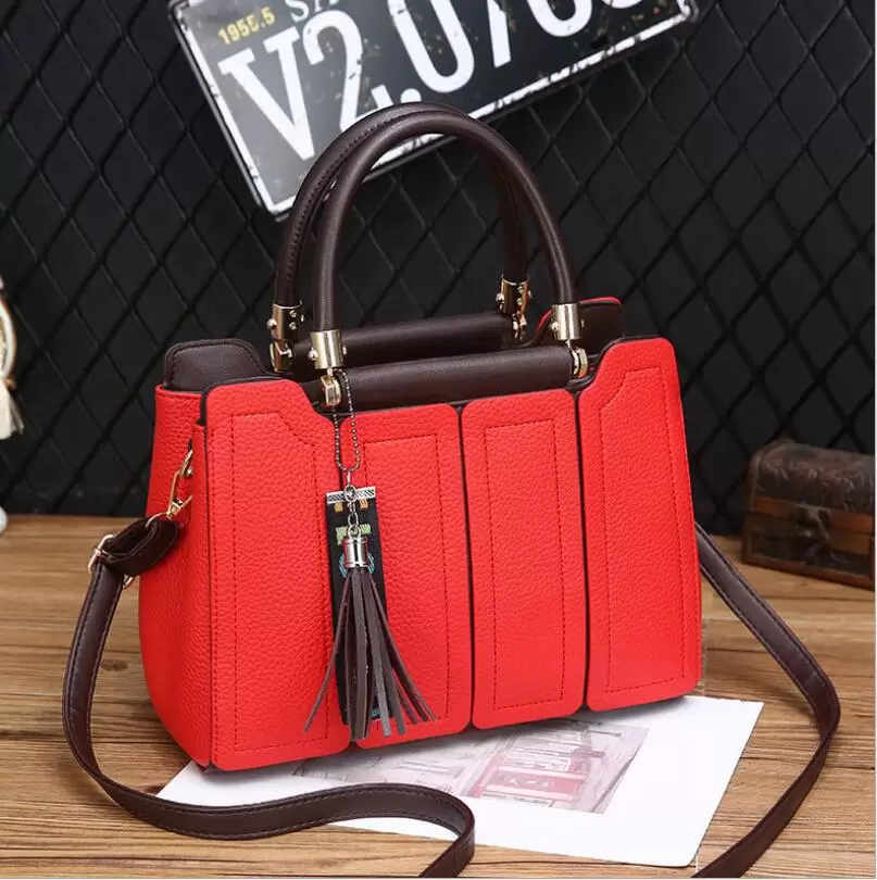 High-Quality Stitching Womens Bags 2021 New Fashion Womens Handbags Large Capacity One-Shoulder Messenger Bag Luxury Tote Bags, Photo color
High-Quality Stitching Womens Bags 2021 New Fashion Womens Handbags Large Capacity One-Shoulder Messenger Bag Luxury Tote Bags, Photo color
