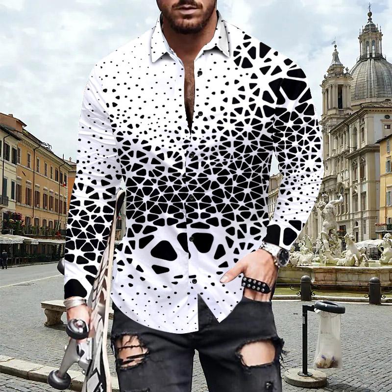 Men' Casual Shirts Spring Autumn Long Sleeve Print Fashion Blouse Men White Turn Down ShirtsMen, 997
Men' Casual Shirts Spring Autumn Long Sleeve Print Fashion Blouse Men White Turn Down ShirtsMen, 997