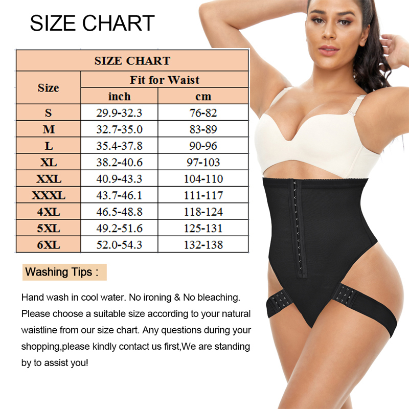SEXYWG Butt Lifter Tummy Control Panties Booty Pulling Underwear Body Shaper Waist Trainer Corset Body Shapewear Plus Size 220506
