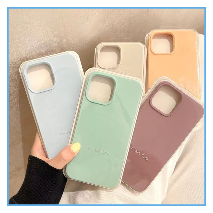 Official Liquid Silicone Phone Case For iPhone 14 13 12 11 Pro Max XS X XR 7 8 Plus 6S Case 13 12 Mini Cover, Tell me color
Official Liquid Silicone Phone Case For iPhone 14 13 12 11 Pro Max XS X XR 7 8 Plus 6S Case 13 12 Mini Cover, Tell me color