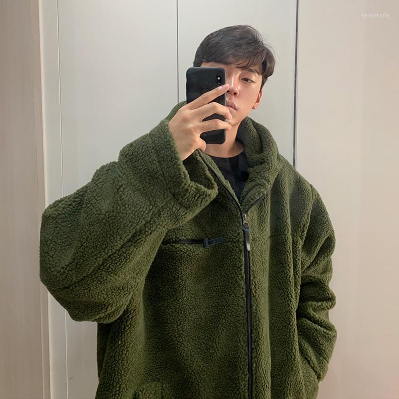 Men's Down & Parkas 2022 Loose Hooded Jacket Winter Korean Style Trendy Lamb Velvet Warm Fleece Thick Kare22, Black
Men's Down & Parkas 2022 Loose Hooded Jacket Winter Korean Style Trendy Lamb Velvet Warm Fleece Thick Kare22, Black
