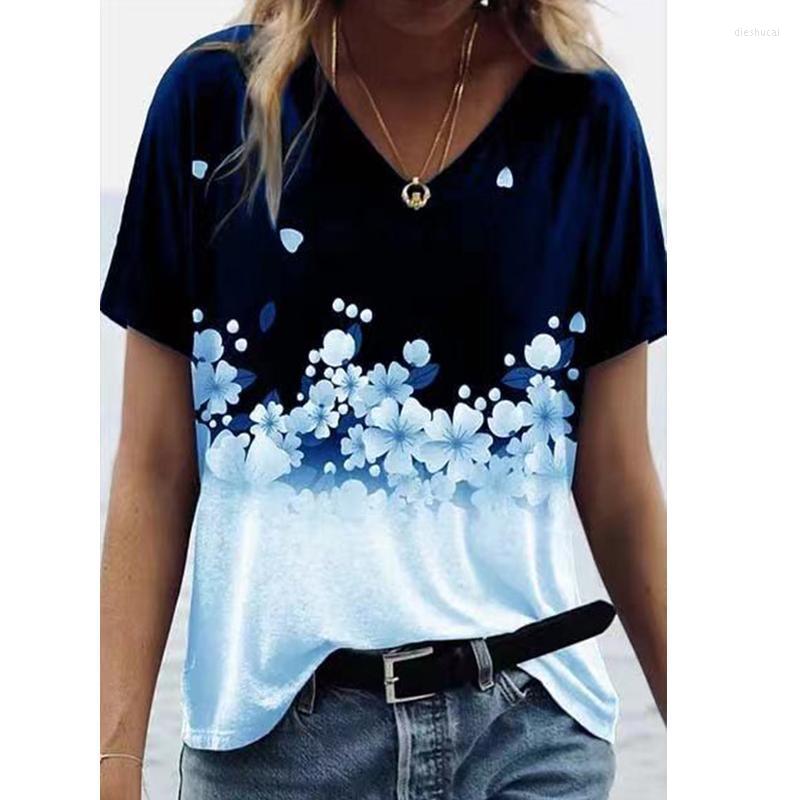 Women' T-Shirt Graphic Tee Woman Tshirts Fashion Loose Top Flower Printed V-Neck Shirts Summer Harajuku T Women Clothing, Winered
Women' T-Shirt Graphic Tee Woman Tshirts Fashion Loose Top Flower Printed V-Neck Shirts Summer Harajuku T Women Clothing, Winered