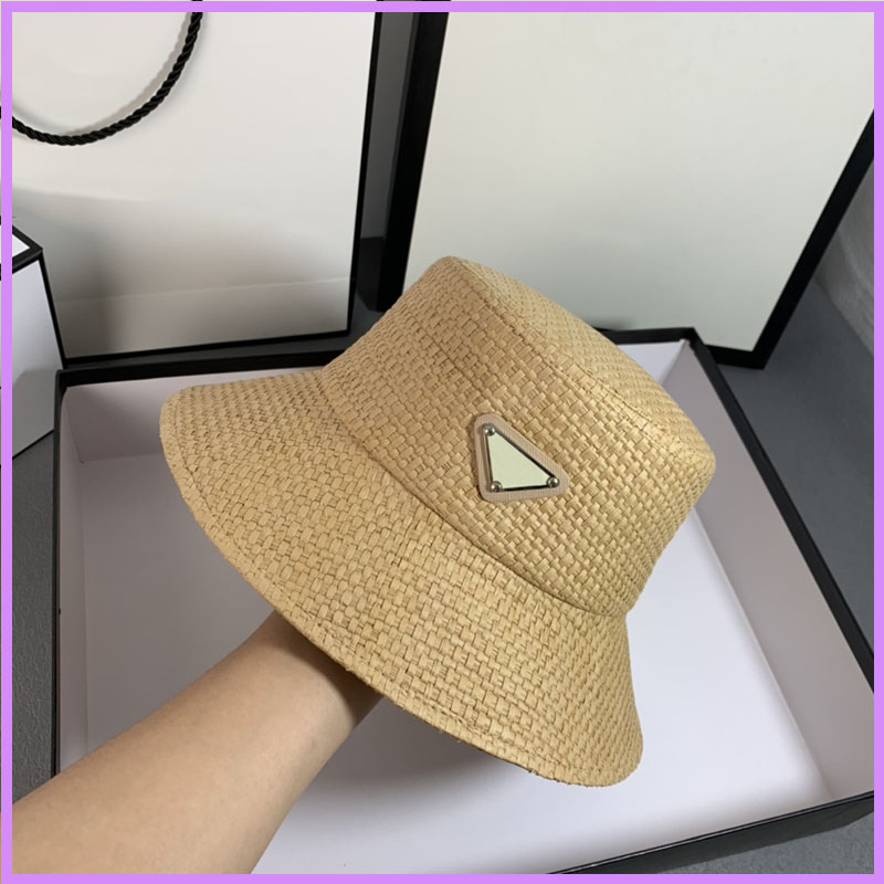 Straw Hat Women Designer Sun Bucket Hat Outdoor Womens Casquette Summer Caps Hats Mens Triangle Street Fashion Baseball Cap NICE D225041F, Khaki
Straw Hat Women Designer Sun Bucket Hat Outdoor Womens Casquette Summer Caps Hats Mens Triangle Street Fashion Baseball Cap NICE D225041F, Khaki