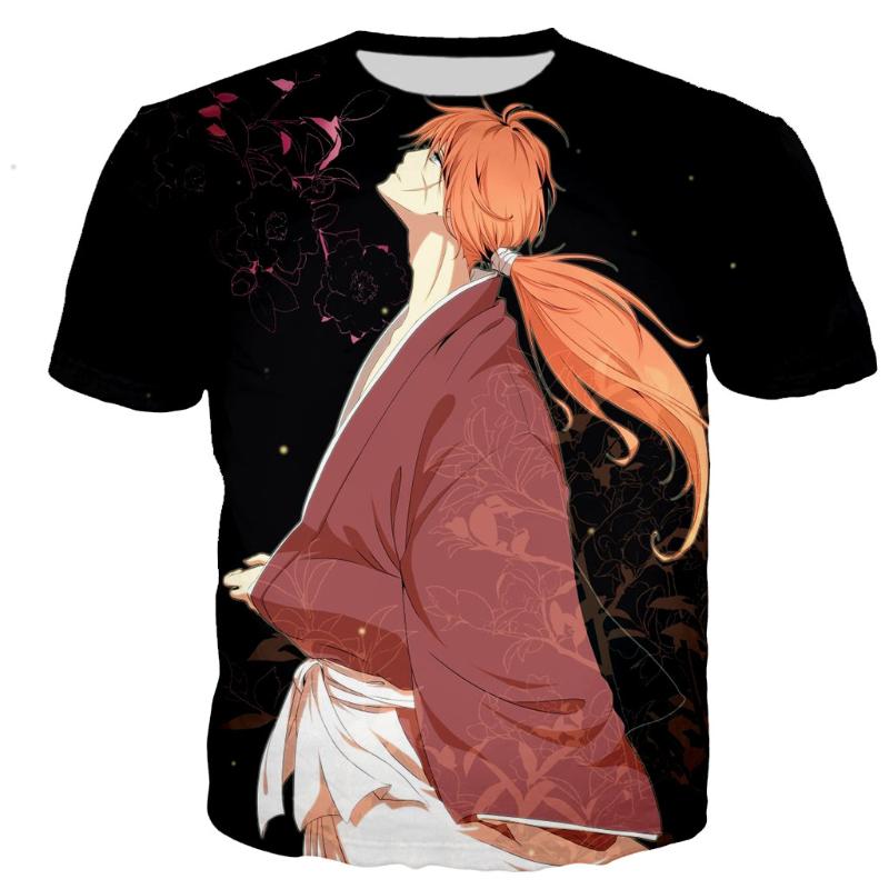 Men's T-Shirts Anime Rurouni Kenshin Samurai 3D Print T-shirt Men/women Casual Harajuku Shirts Streetwear Tops OversizedMen's, 02
Men's T-Shirts Anime Rurouni Kenshin Samurai 3D Print T-shirt Men/women Casual Harajuku Shirts Streetwear Tops OversizedMen's, 02