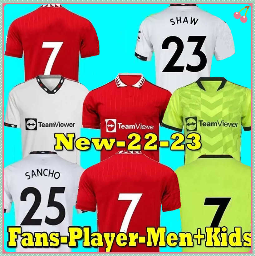 SANCHO Soccer Jersey 22 23 Fans Player Version RASHFORD SHAW GREENWOOD BRUNO MARTIAL LINGARD B. FERNANDES Short Sleeve Football, Third 5
SANCHO Soccer Jersey 22 23 Fans Player Version RASHFORD SHAW GREENWOOD BRUNO MARTIAL LINGARD B. FERNANDES Short Sleeve Football, Third 5