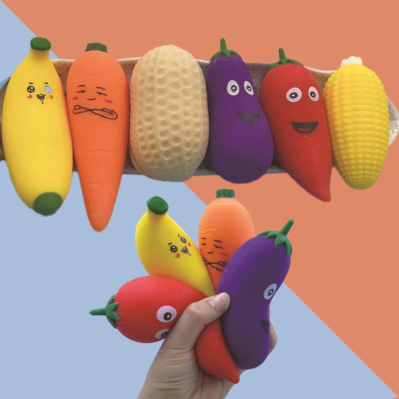 Decompression Toys Vegetable and Fruit Series Squeeze Flour Ball Banana Squeeze Tricky Vent Toy Party Holiday Birthday Gift
Decompression Toys Vegetable and Fruit Series Squeeze Flour Ball Banana Squeeze Tricky Vent Toy Party Holiday Birthday Gift