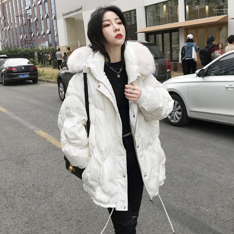 Women' Down & Parkas 2022 Womens Duck Padded Coat With Natural Real Fur Hood High Street Jacket For Female Lady White Plus Big Oversized Ka
Women' Down & Parkas 2022 Womens Duck Padded Coat With Natural Real Fur Hood High Street Jacket For Female Lady White Plus Big Oversized Ka