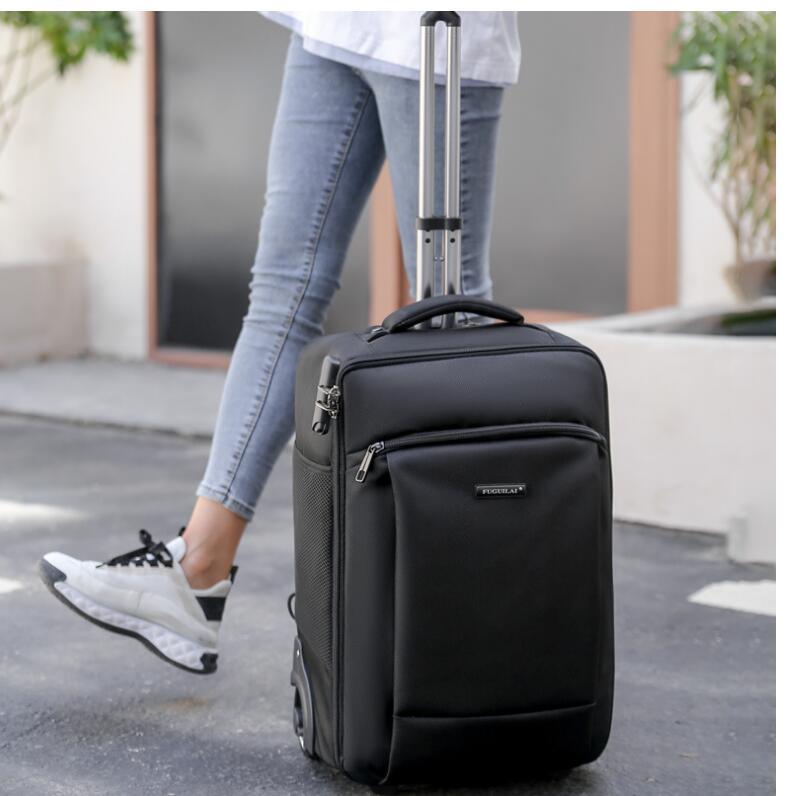 Suitcases 18 Inch Women Wheeled Backpack Travel Trolley Bag Rolling Luggage On Wheels Carryon Hand
Suitcases 18 Inch Women Wheeled Backpack Travel Trolley Bag Rolling Luggage On Wheels Carryon Hand
