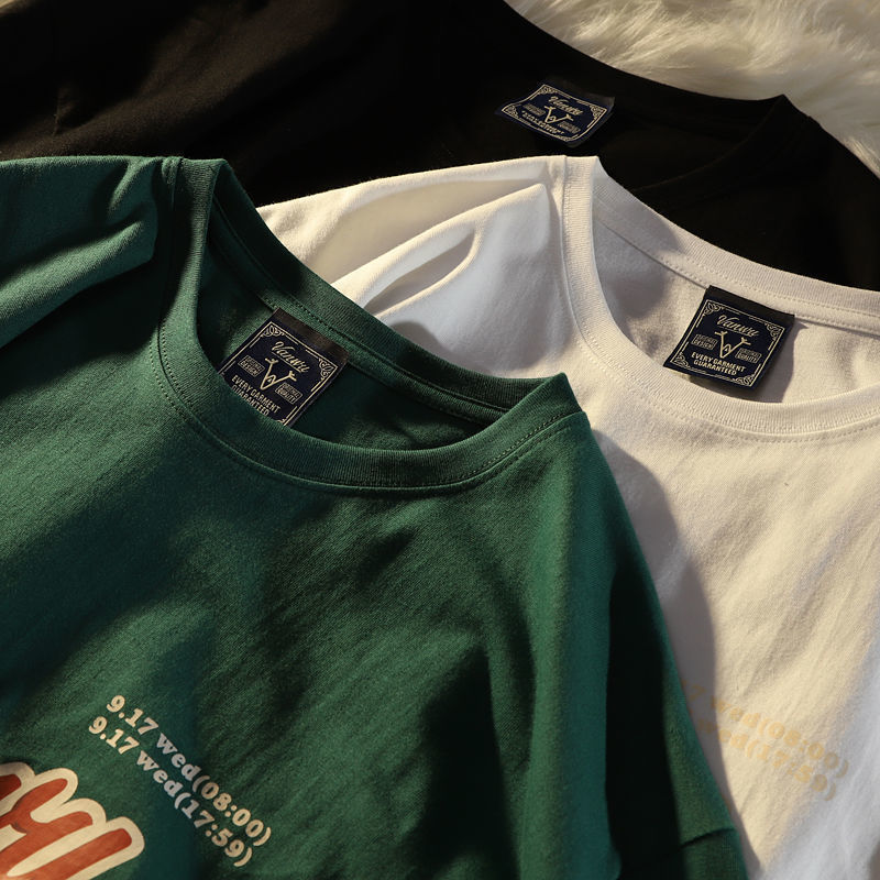 Cotton Letter Print Tshirt Streetwear Summer Oversized T Shirt Women Harajuku Short Sleeves Tops Tee Hip Hop High quality Black 220714