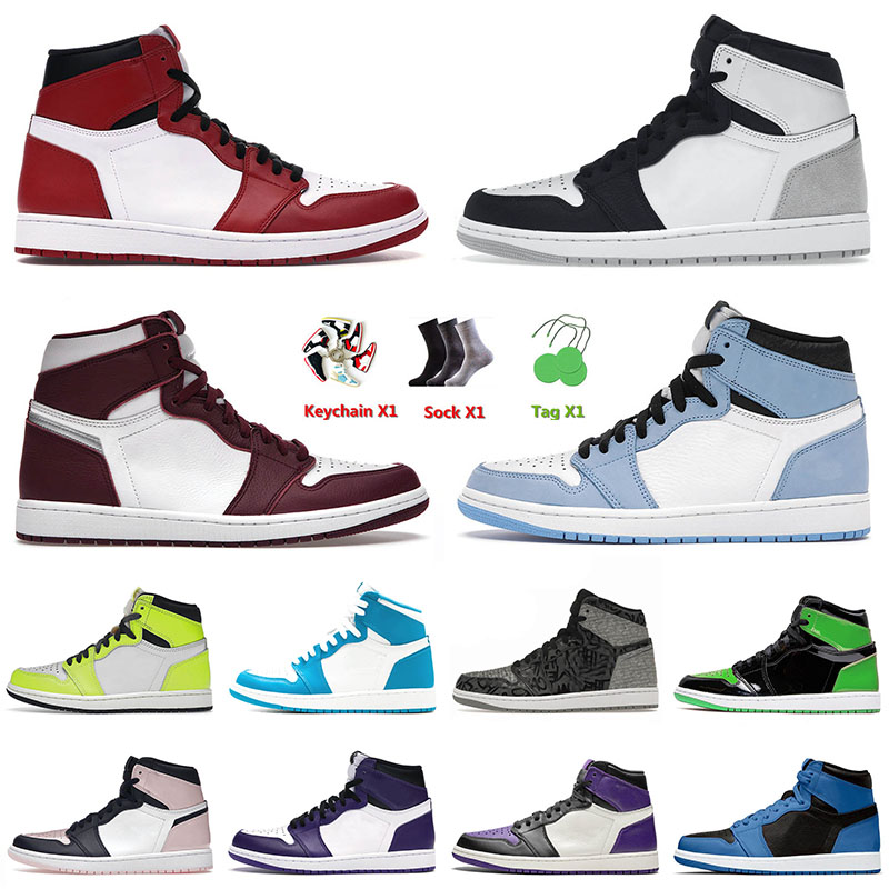 2022 Top Quality Jumpman 1 1s High Basketball Shoes Chicago Grey Fog Carbon Fiber Bubble Gum Bordeaux Seafoam Twist Court Purple Trainers Sneakers 36-46, C2 bordeaux 40-47
2022 Top Quality Jumpman 1 1s High Basketball Shoes Chicago Grey Fog Carbon Fiber Bubble Gum Bordeaux Seafoam Twist Court Purple Trainers Sneakers 36-46, C2 bordeaux 40-47