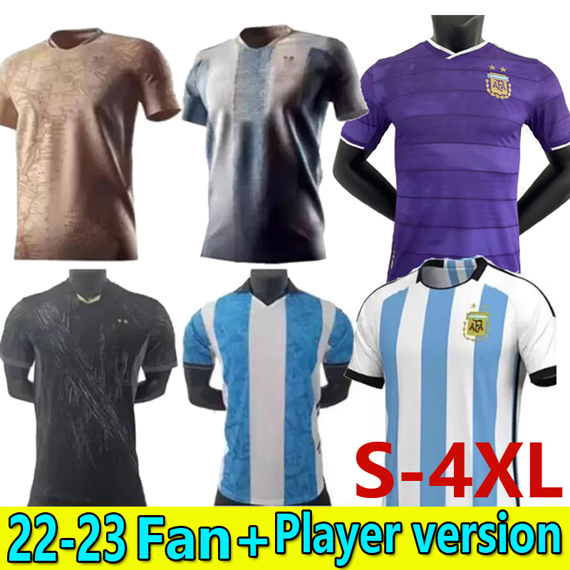 S- 22 23 Argentina Commemorative 2022 2023 men soccer jersey DYBALA AGUERO DI MARIA MARADONA Retro 1986 Maillots de foot special Champion football shirt uniform, 22/23 home player 2
S- 22 23 Argentina Commemorative 2022 2023 men soccer jersey DYBALA AGUERO DI MARIA MARADONA Retro 1986 Maillots de foot special Champion football shirt uniform, 22/23 home player 2