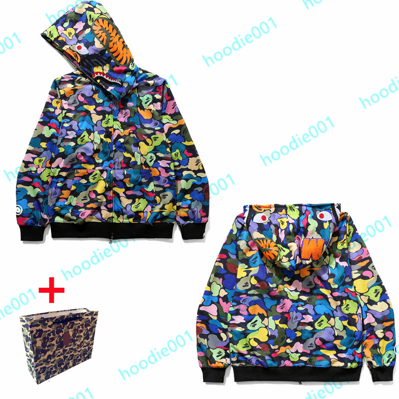 High Quality Apes Men's Hoodies & Sweatshirts Japanese Shark ape head Luminous camo Star galaxy Spots Men and women couples with the same 100% Cotton hoodie 1-5, 1 pcs buttons
High Quality Apes Men's Hoodies & Sweatshirts Japanese Shark ape head Luminous camo Star galaxy Spots Men and women couples with the same 100% Cotton hoodie 1-5, 1 pcs buttons