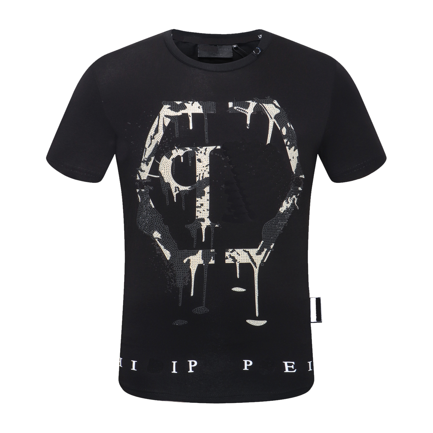 Philipp plain Men's T-Shirts New PP Top Cotton T-shirt Casual T High-quality Elasticity Comfortable Slim Round Neck Skull Trendy Brand, 11
Philipp plain Men's T-Shirts New PP Top Cotton T-shirt Casual T High-quality Elasticity Comfortable Slim Round Neck Skull Trendy Brand, 11