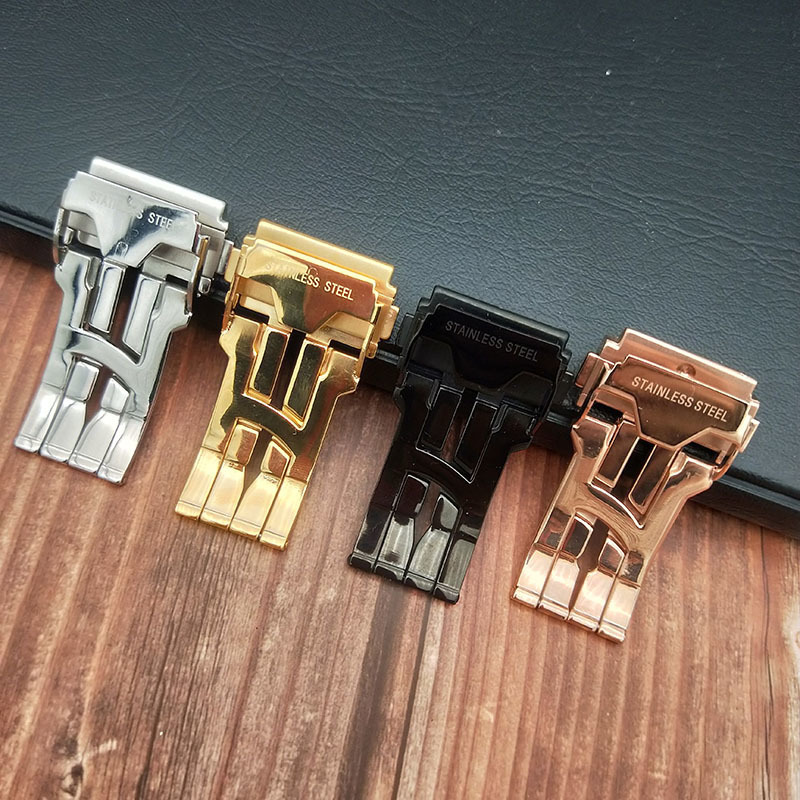 Watch strap 18mm20mm22mm24mm stainless steel Buckle for HUBLOT fusion classic big bang king power series Watch Folding Clasp 220622