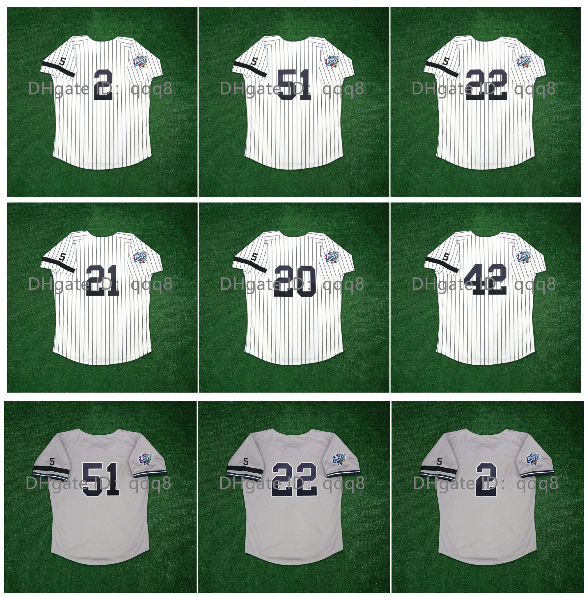 Vintage 1999 World Series Baseball Jersey Derek Jeter Bernie Williams Roger Clemens Paul O'Neill Jorge Posada Mariano Rivera Size S-XXXXL, As pic
Vintage 1999 World Series Baseball Jersey Derek Jeter Bernie Williams Roger Clemens Paul O'Neill Jorge Posada Mariano Rivera Size S-XXXXL, As pic