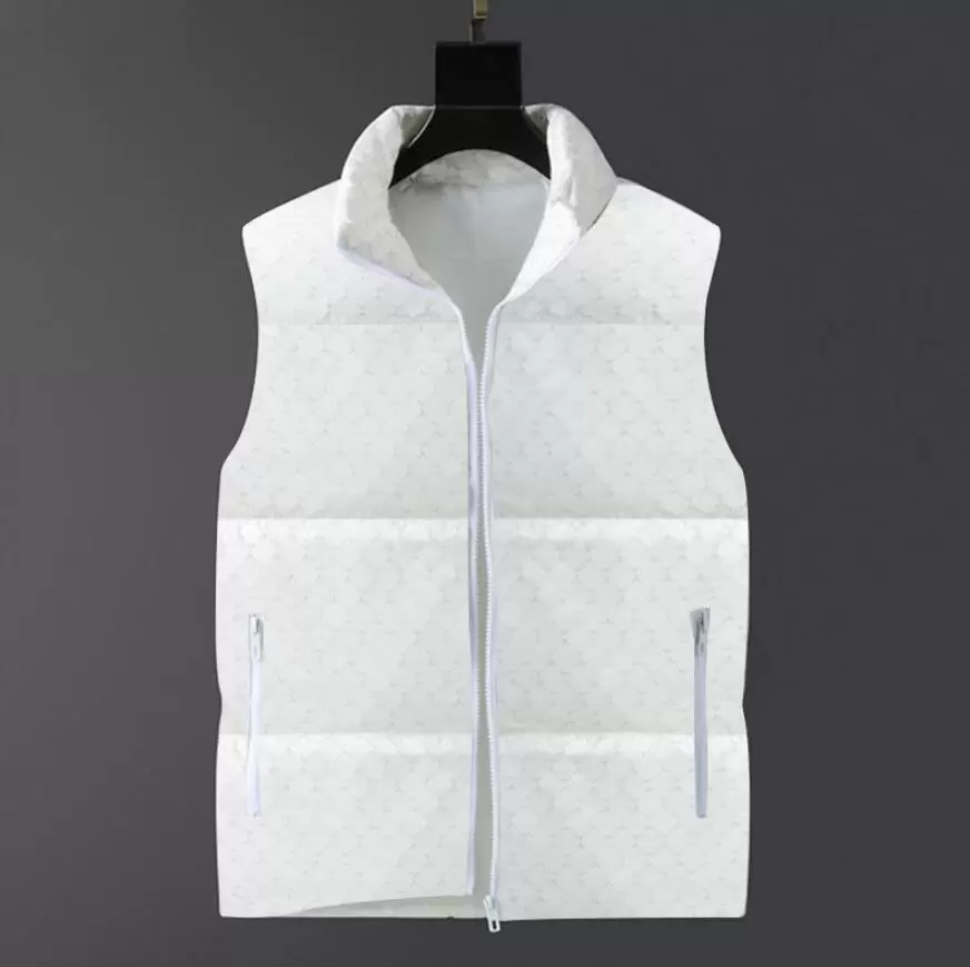 White Vest Mens Designer Jacket Sleeveless Vest Fashion Warm Vests With Letters High Quality Coats Men's Windbreaker Coat Thicken Waistcoat M-3XL, Box
White Vest Mens Designer Jacket Sleeveless Vest Fashion Warm Vests With Letters High Quality Coats Men's Windbreaker Coat Thicken Waistcoat M-3XL, Box