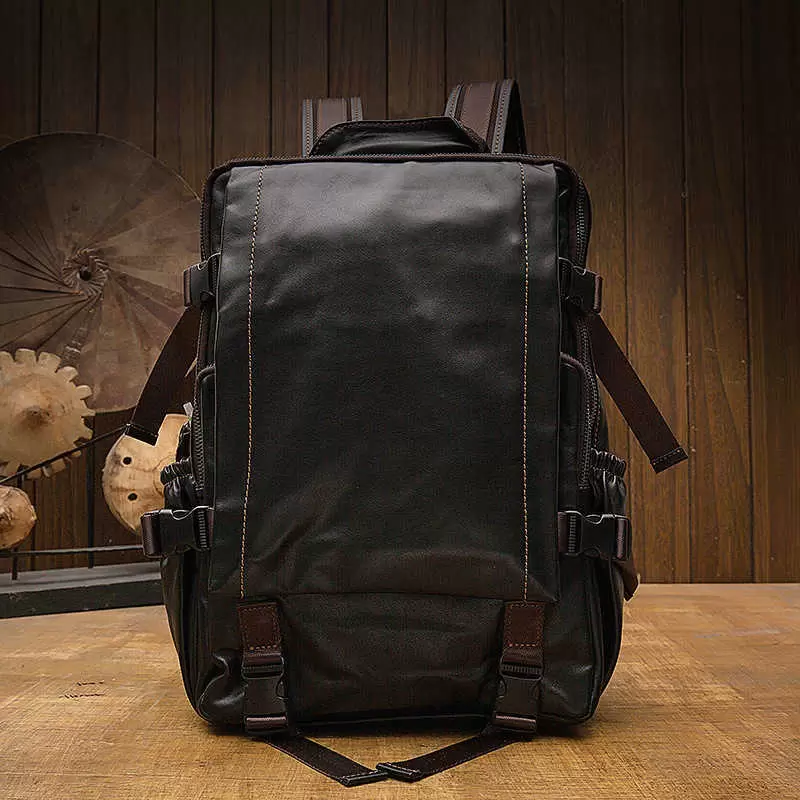 Suitcases Handmade Travel Men's Busins Leisure Oil Wax Leather Backpack Computer Bag Trend Personalized Schoolbag
Suitcases Handmade Travel Men's Busins Leisure Oil Wax Leather Backpack Computer Bag Trend Personalized Schoolbag
