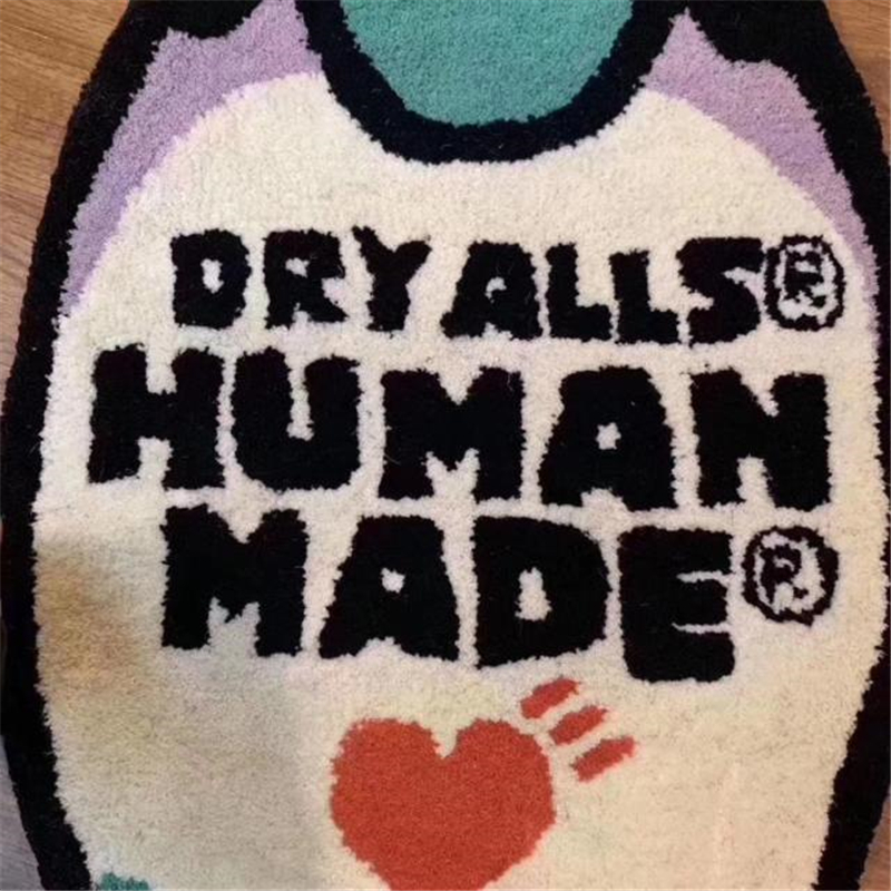 Home Furnishings Art Carpet Human Made Classic Duck Shape Rug Parlor Bedroom Playroom Hypebeast Collection Handtufted Trending Floor Mat Supplier