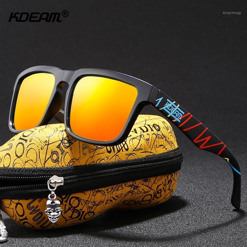 Sunglasses KDEAM Red Mirror Polarized Unisex Size Living Sport Sun Glasses Men Women Fresh Shades With Peanut Case
Sunglasses KDEAM Red Mirror Polarized Unisex Size Living Sport Sun Glasses Men Women Fresh Shades With Peanut Case