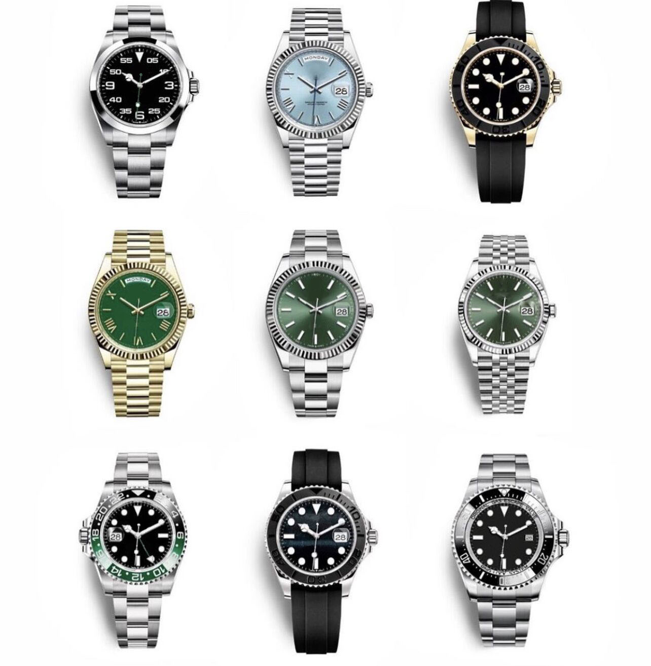 Automatic Mechanical Men's Watches Waterproof Steel Wristwatch Full Stainless steel Luminous Classic Wristwatches Gifts With Original box 
Automatic Mechanical Men's Watches Waterproof Steel Wristwatch Full Stainless steel Luminous Classic Wristwatches Gifts With Original box