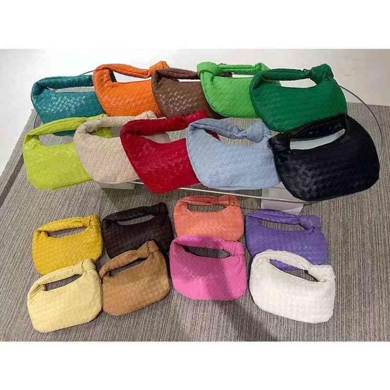 Spring Handbags Bottegas Designer Venetas Net 2022 Red Portable Cloud Ox Horn Fashion Trend Versatile Woven Women's Foreign Style Handbag Shoulder Crossbody Bag, Lotus root pink small
Spring Handbags Bottegas Designer Venetas Net 2022 Red Portable Cloud Ox Horn Fashion Trend Versatile Woven Women's Foreign Style Handbag Shoulder Crossbody Bag, Lotus root pink small