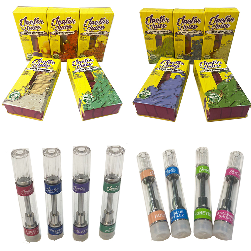 Popular Jeeter Juice Vape Atomizer 0.8ml/1ml Empty Cartridges For thick Oil 510 Thread Vape Pen Carts 1000-6000
Popular Jeeter Juice Vape Atomizer 0.8ml/1ml Empty Cartridges For thick Oil 510 Thread Vape Pen Carts 1000-6000