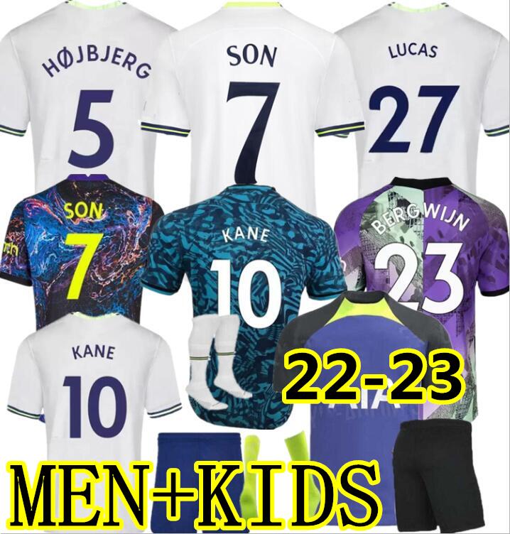 SPURS 22 23 KANE SON KULUSEVSKI PERISIC Soccer Jerseys Tottenham HOJBJERG 2022 2023 LUCAS LLORS Third Football kit shirt BRYAN BERGWIJN tops Men kids sets, Kids size
SPURS 22 23 KANE SON KULUSEVSKI PERISIC Soccer Jerseys Tottenham HOJBJERG 2022 2023 LUCAS LLORS Third Football kit shirt BRYAN BERGWIJN tops Men kids sets, Kids size