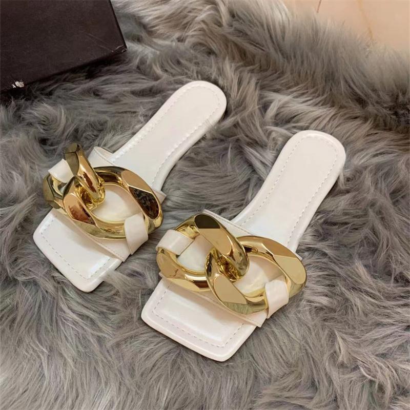 Designer Sandals Womens Slippers Rubber Fashion Womens Sandals Metal Plastic Chain Flip Flops Women Luxury Sandal Casual Shoes Loafers Beach Heatshoes 35-41, Red
Designer Sandals Womens Slippers Rubber Fashion Womens Sandals Metal Plastic Chain Flip Flops Women Luxury Sandal Casual Shoes Loafers Beach Heatshoes 35-41, Red