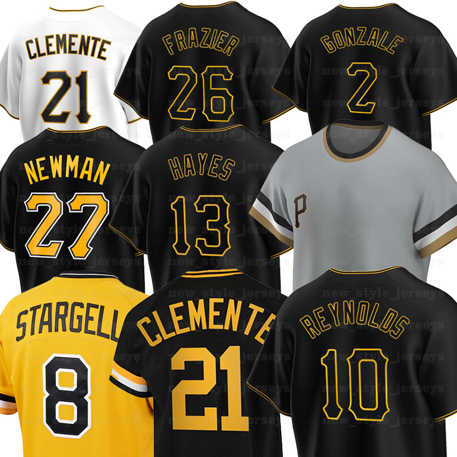 Pittsburgh 21 Roberto Clemente Pirates Baseball Jerseys 27 Kevin Newman 10 Bryan Reynolds Ke'Bryan Hayes Michael Chavis Josh VanMeter 3 Cole Tucker 29 Wil Crowe, Men(hai dao)
Pittsburgh 21 Roberto Clemente Pirates Baseball Jerseys 27 Kevin Newman 10 Bryan Reynolds Ke'Bryan Hayes Michael Chavis Josh VanMeter 3 Cole Tucker 29 Wil Crowe, Men(hai dao)