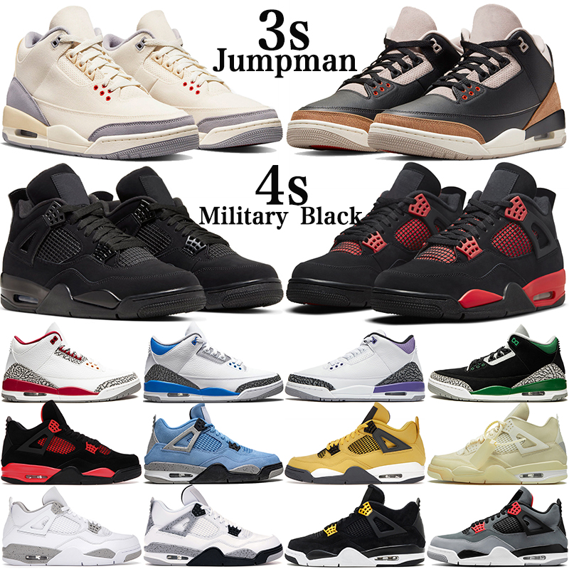 4 4s OG Basketball Shoes Mens Womens Trainers Muslin Neapolitan Military Black Cat Sail Red Thunder University Blue White Oreo Pine Green
4 4s OG Basketball Shoes Mens Womens Trainers Muslin Neapolitan Military Black Cat Sail Red Thunder University Blue White Oreo Pine Green