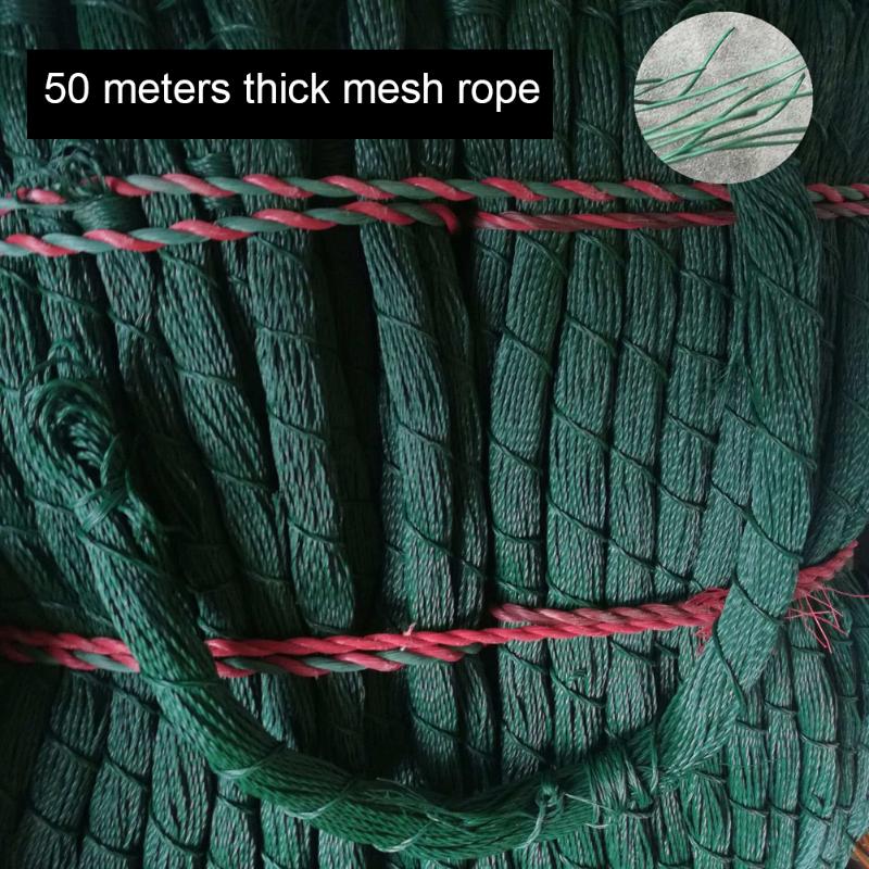 Fishing Accessories Nylon Net Trap Mesh Netting Three Layer Monofilament Gill Fishnet Portable Cage Tackle Outdoor ToolsFishingFis