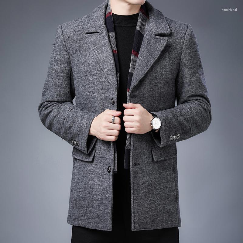 Men' Wool & Blends 2022 Fashion Man High-grade Jacket Men Casual Business Trench Coat Leisure Overcoat Male Punk Style Coats Jackets -4XL, Gray
Men' Wool & Blends 2022 Fashion Man High-grade Jacket Men Casual Business Trench Coat Leisure Overcoat Male Punk Style Coats Jackets -4XL, Gray