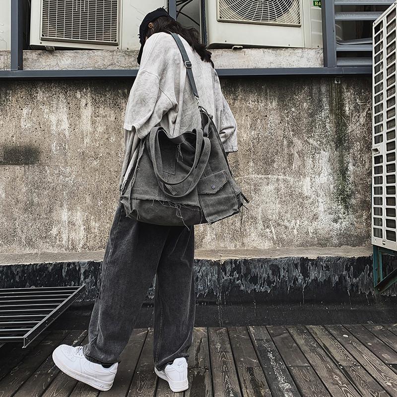Evening Bags Fashion Shoulder Bag Unisex Literary Trend Handbag Cool Street Women Students Large Capacity Fabric PersonalityEvening, Red
Evening Bags Fashion Shoulder Bag Unisex Literary Trend Handbag Cool Street Women Students Large Capacity Fabric PersonalityEvening, Red