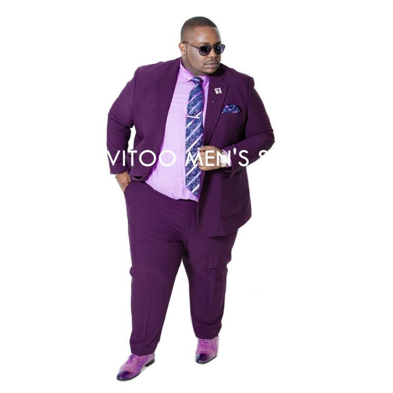 Men's Suits & Blazers Large Big Size Custom Made Purple Two Button Men Suits/Business Formal Wedding Groom Wear/Jacket Blazer For 2piece Coa, White
Men's Suits & Blazers Large Big Size Custom Made Purple Two Button Men Suits/Business Formal Wedding Groom Wear/Jacket Blazer For 2piece Coa, White