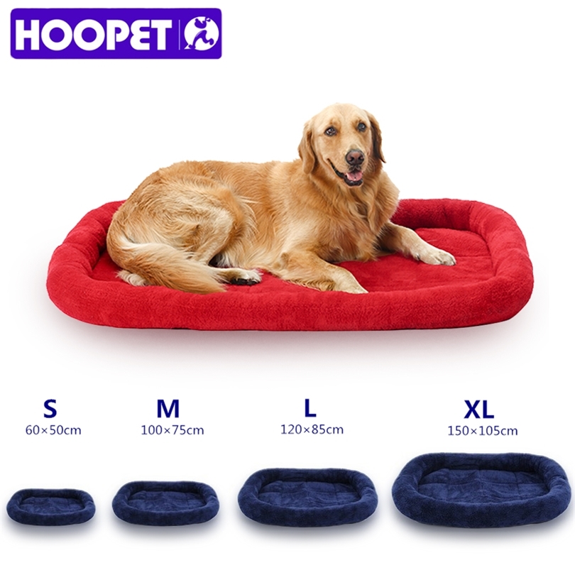 HOOPET Dog Beds for Large Bench Medium Dogs Mat Lounger Golden Retriever Cage Pet House Cushion 201225