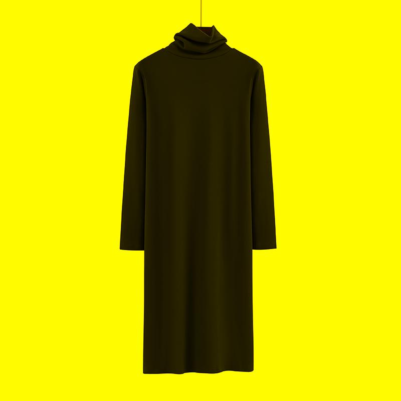 Casual Dresses Autumn Long Sleeve Dress Women Fashion Turtleneck Solid Color Loose WomenCasual, Black
Casual Dresses Autumn Long Sleeve Dress Women Fashion Turtleneck Solid Color Loose WomenCasual, Black