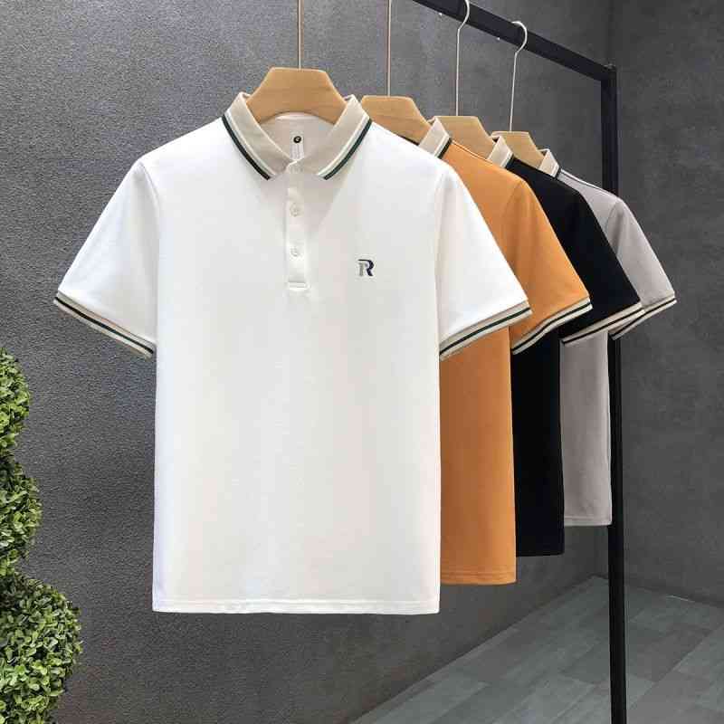 High-end Polo Shirt Short-Sleeved 2022 New Fashionable Summer Thin Clothes Turtleneck T-Shirt Men' Fashion Brand, White
High-end Polo Shirt Short-Sleeved 2022 New Fashionable Summer Thin Clothes Turtleneck T-Shirt Men' Fashion Brand, White