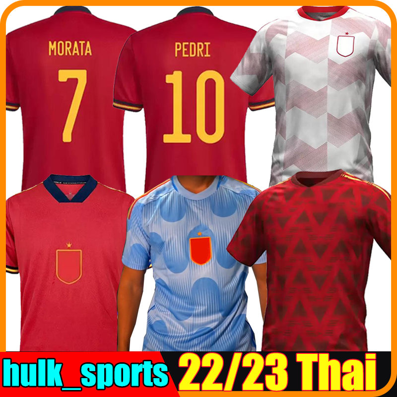 2022Spain soccer jerseys fans player version Camiseta Espana PEDRI FERRAN TORRES MORATA GAVI KOKE AZPILICUETA AZPILICUETA WORLD RAMOS CUP men kids kits uniforms, 2021 home
2022Spain soccer jerseys fans player version Camiseta Espana PEDRI FERRAN TORRES MORATA GAVI KOKE AZPILICUETA AZPILICUETA WORLD RAMOS CUP men kids kits uniforms, 2021 home