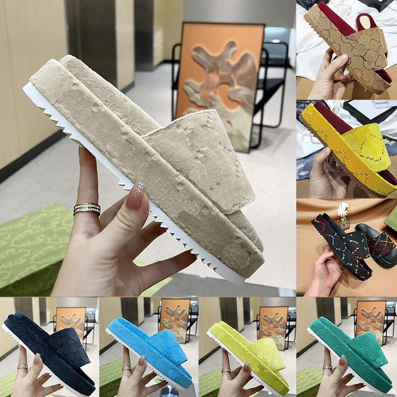 Web Slide Sandals Platform Designer Sandal Woman Womens Ladies Thick Sole Floral Gear Bottom Slippers Classic sandale Summer Mules Shoes Fashion Luxury
Web Slide Sandals Platform Designer Sandal Woman Womens Ladies Thick Sole Floral Gear Bottom Slippers Classic sandale Summer Mules Shoes Fashion Luxury